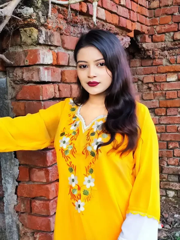 Latest Colorful Two Piece Kurtis – Chic & Comfortable Design