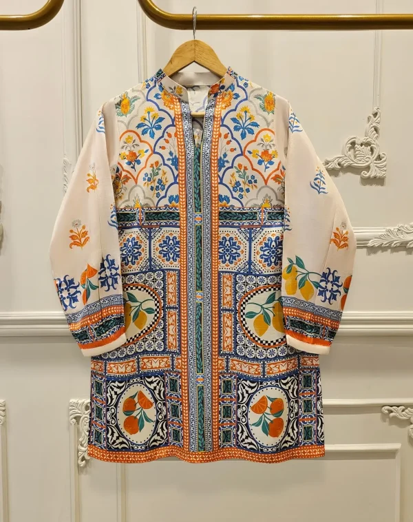 Indulge in classic style enhanced by the royal touch of Colorful Dimond Georgette Co-ords