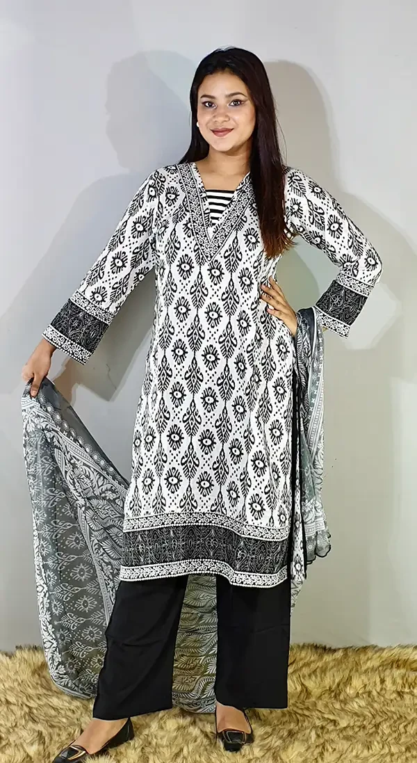 Modern Three Piece Outfit for Everyday Elegance